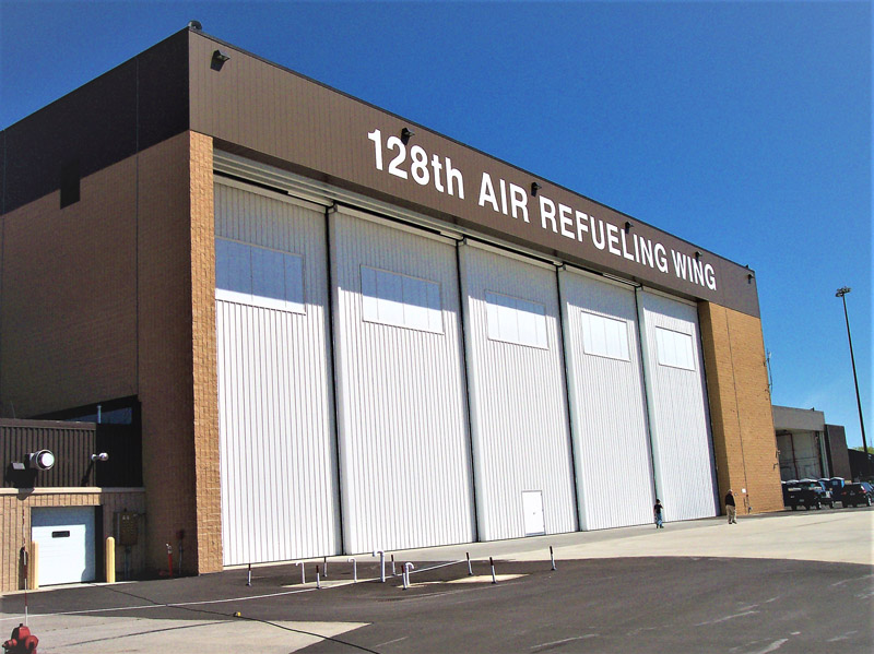 Corrosion Control Hangar - One-Way Door System
