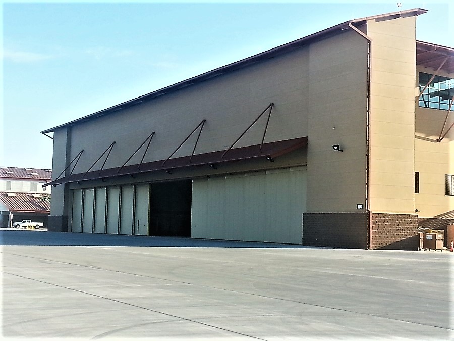 Aircraft Maintenance Hangar - Bi-Parting System