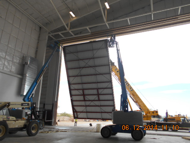 HC-130 Hangar - Bi-Parting Door System