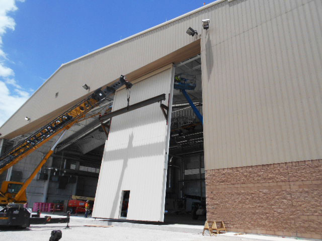HC-130 Hangar - Bi-Parting Door System
