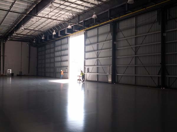 Hangar Door Coverings