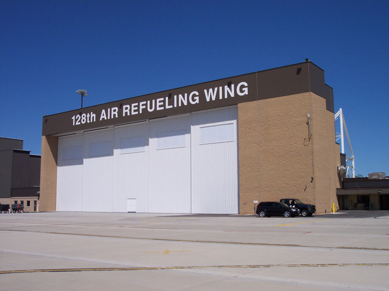 Corrosion Control Hangar - One-Way Door System