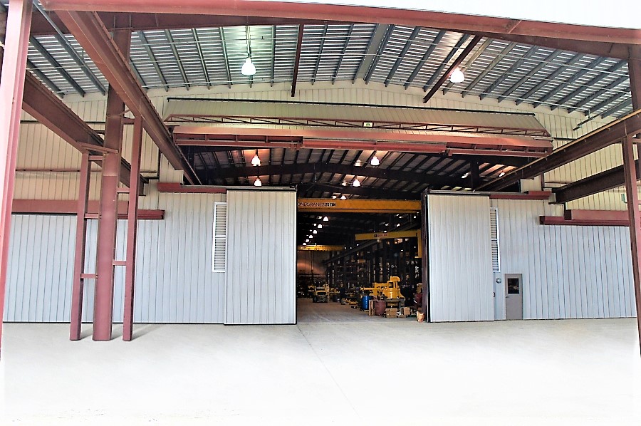 Crane Door - Bi-Parting System