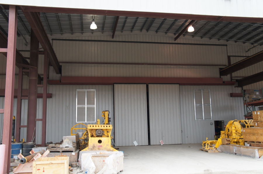 Crane Door - Bi-Parting System