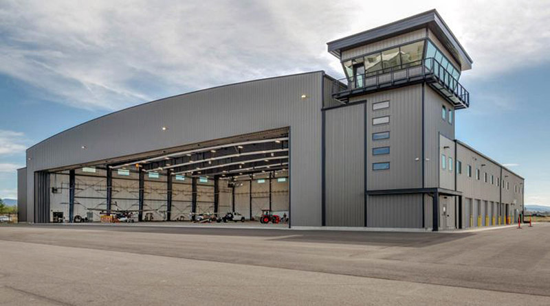 Bridger Aerospace Hangar - Bi-Parting Door System