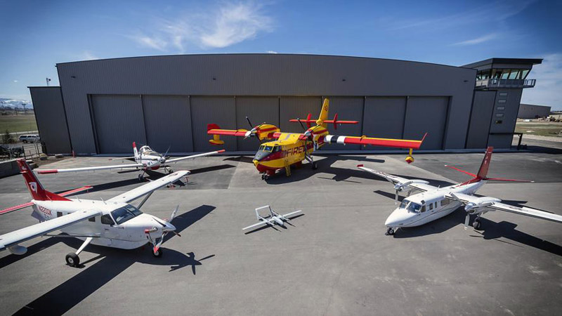 Bridger Aerospace Hangar - Bi-Parting Door System