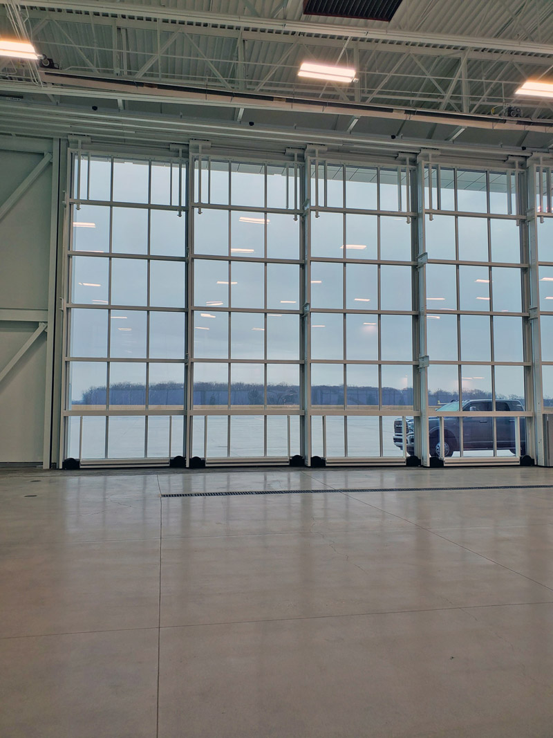 Connor Group Hangars - Bi-Parting Door System