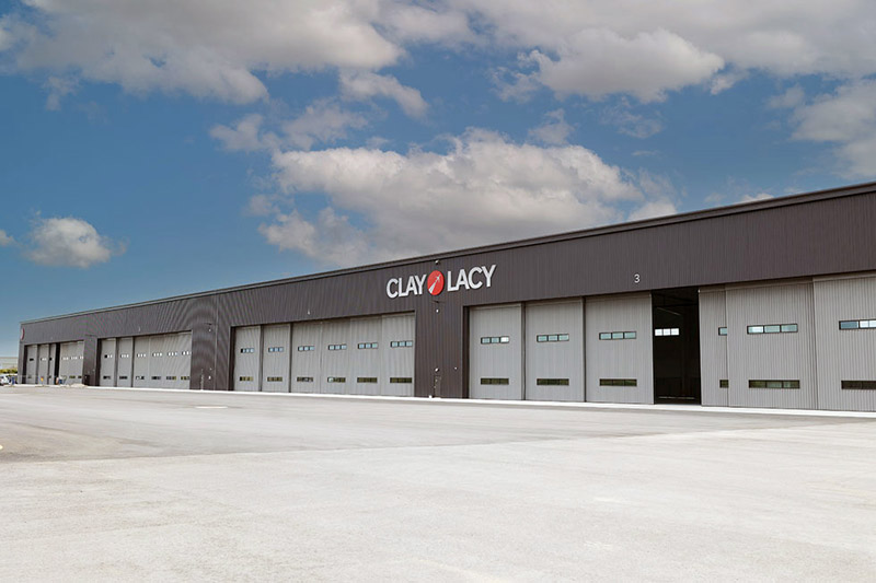 Clay Lacy Aviation Hangar - Bi-Parting Door System