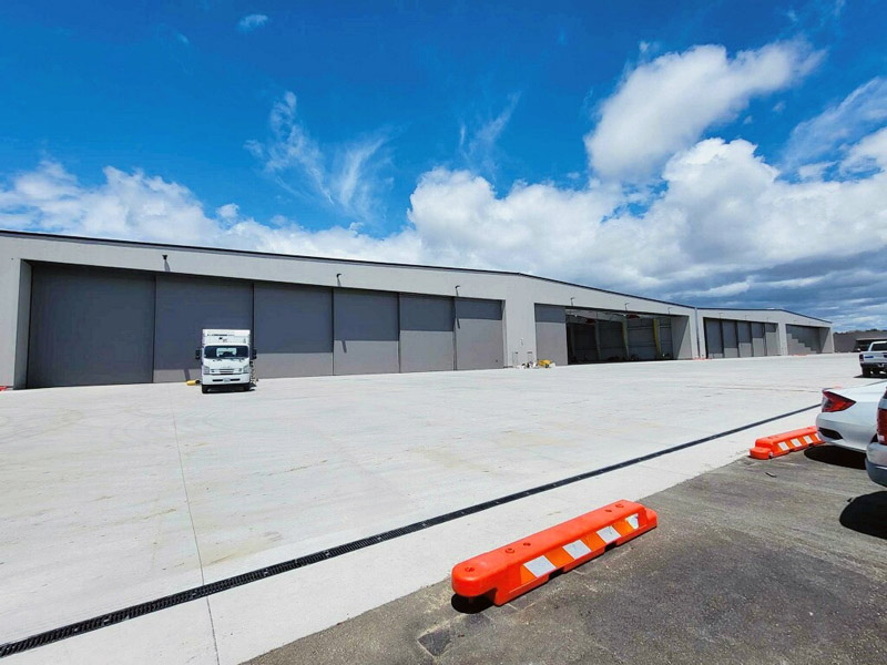 Cloud 9 Hangars - Floating Door System