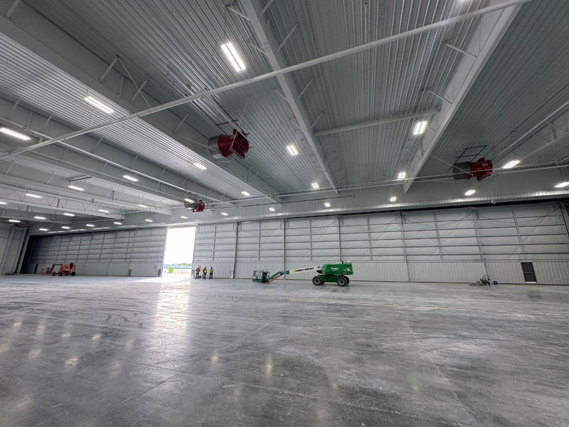 Bluegrass Hangar 49 - Bi-Parting Door System