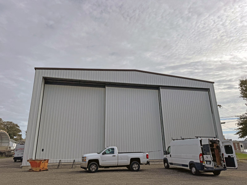 Gladding-Hearn Shipbuilding - Floating Door System