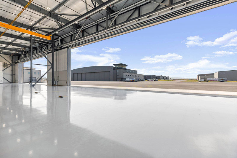 Bridger Aerospace Hangar - Bi-Parting Door System