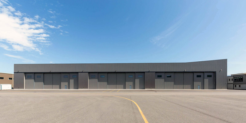 Bridger Aerospace Hangar - Bi-Parting Door System
