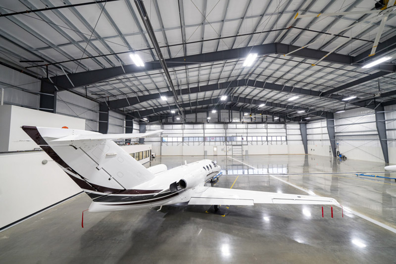 Corporate Hangar - Bi-Parting Door System