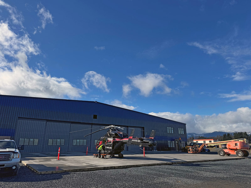 Ascent Halo Hangar - Bi-Parting Door System