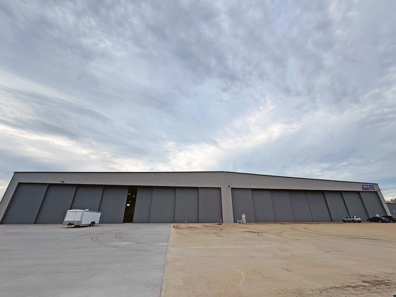 Corporate Hangar - Floating Door System