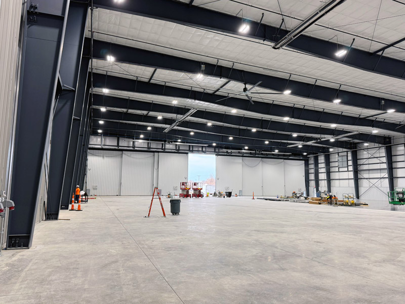 Corporate Hangar - Floating Door System