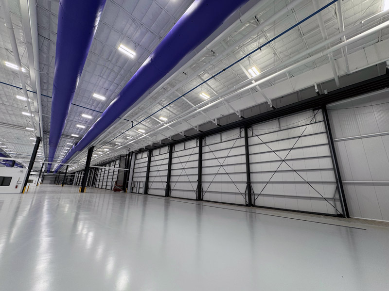 Virgin Galactic Hangars - One-Way Door System