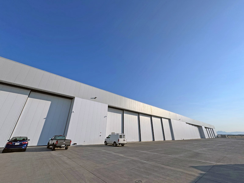 Virgin Galactic Hangars - One-Way Door System