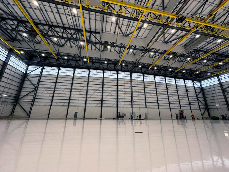 Sierra Nevada Hangars - Bi-Parting Door System