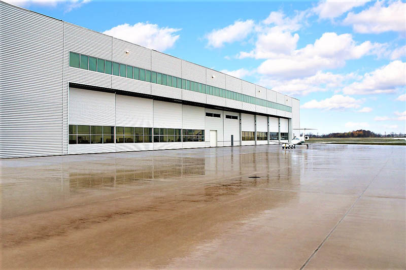 Amway Hangars - Bi-Parting Hangar Door System