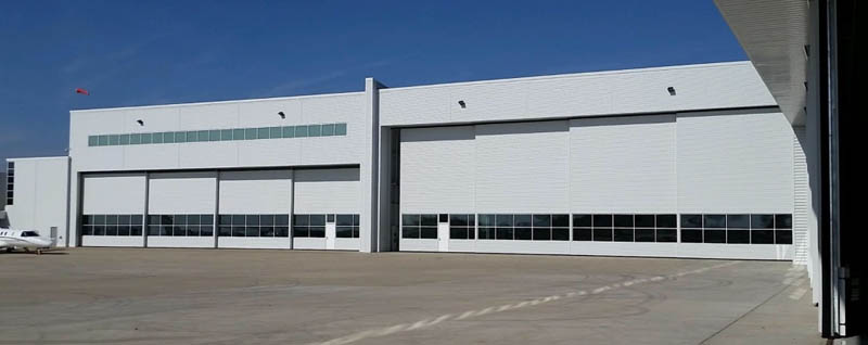 Amway Hangars - Retrofit hangar Door System