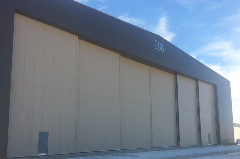 H/MC-130 Maintenance Hangar - Bi-Parting Hangar Door System