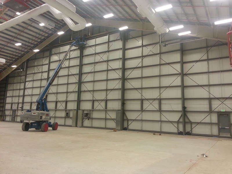H/MC-130 Maintenance Hangar - Bi-Parting Hangar Door System