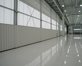Hangar - Interior Polycarbonate Window Openings
