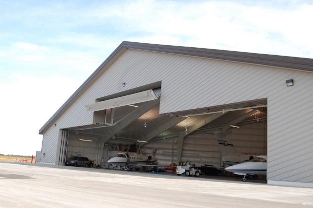 Customized Aircraft Hangar Doors