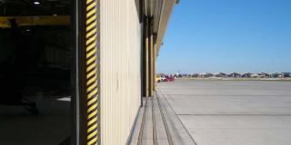 Army Aviation Support Hangar - Floating Door System