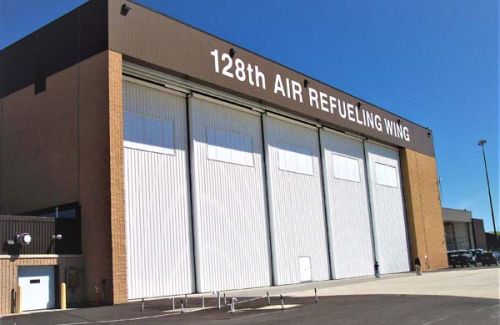 The One-Way Hangar Door Application