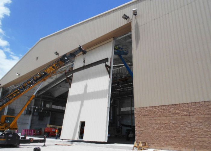 HC-130 Hangar - Bi-Parting Door System