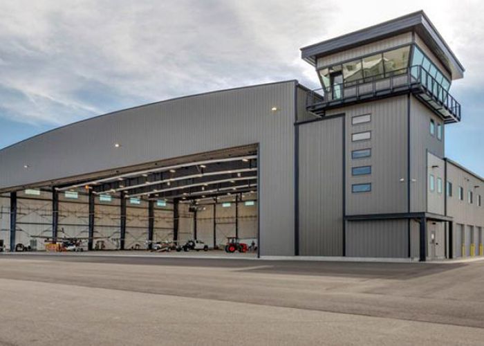 Bridger Aerospace Hangar - Bi-Parting Door System