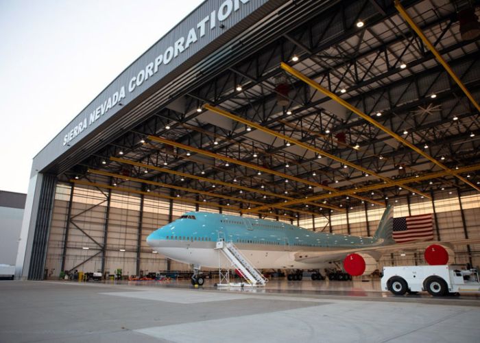 Sierra Nevada Hangars - Bi-Parting Door System