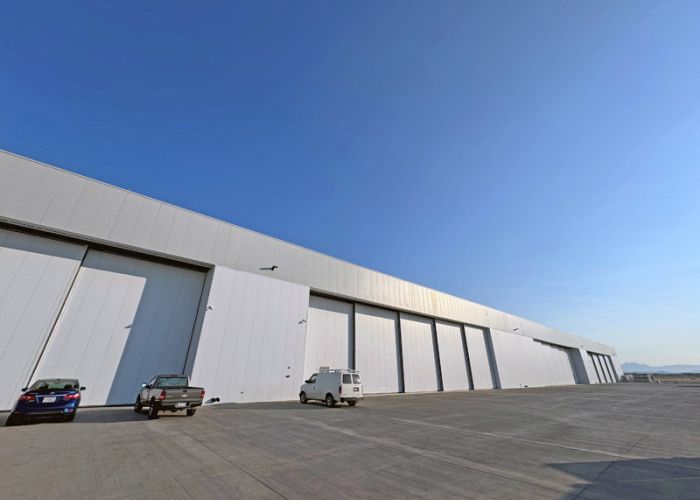 Virgin Galactic Hangars - One-Way Door System