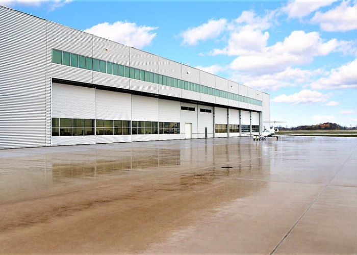 Amway Hangars - Bi-Parting Hangar Door System