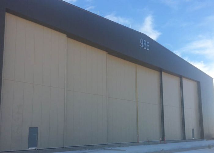 H/MC-130 Maintenance Hangar - Bi-Parting Hangar Door System