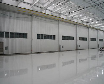 Structural framed window opening Smaller Windows for Each Door Panel